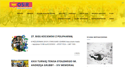 Desktop Screenshot of osir.com.pl