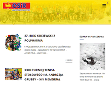 Tablet Screenshot of osir.com.pl